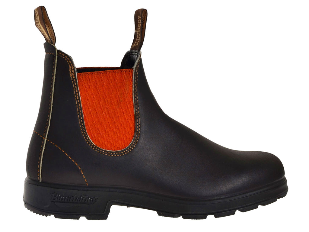 Blundstone beatles elastico rosso Nero