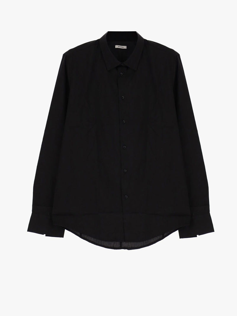 SELECTED CAMICIA SLIM COTONE STRETCH NERO