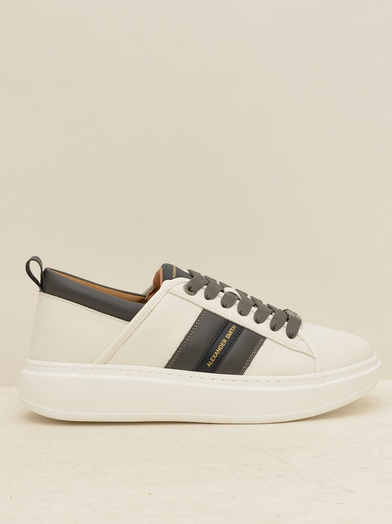 ALEXANDER SMITH SNEAKERS WEMBLEY BIANCO/GRIGIO