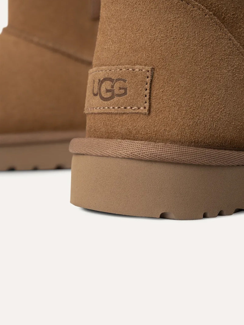 UGG STIVALI CLASSIC MINI BAILEY ZIP NOCCIOLA