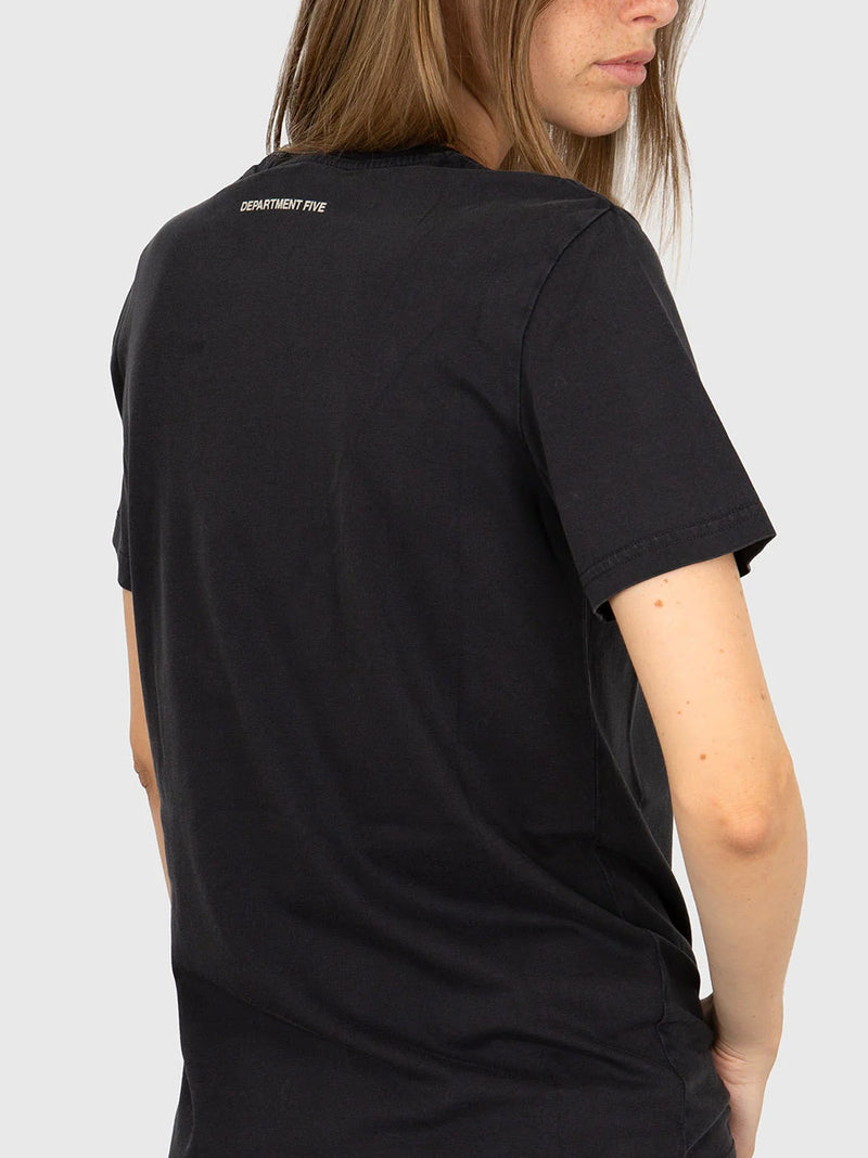 DEPARTMENT 5 T-SHIRT LOGO FRONTALE ANTRACITE