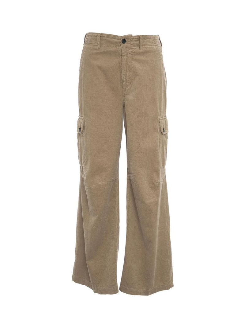 DEPARTMENT 5 PANTALONE CARGO IN VELLUTO CAMEL