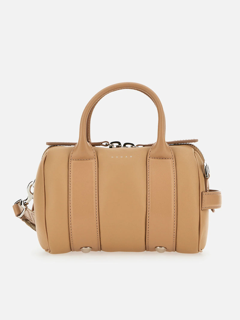 HOGAN BORSA BAULETTO MINI PELLE BEIGE