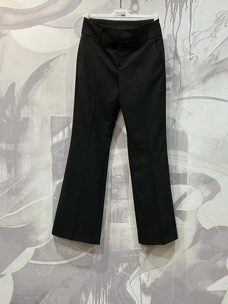 DEPARTMENT 5 PANTALONE MACROCINTURINO NERO