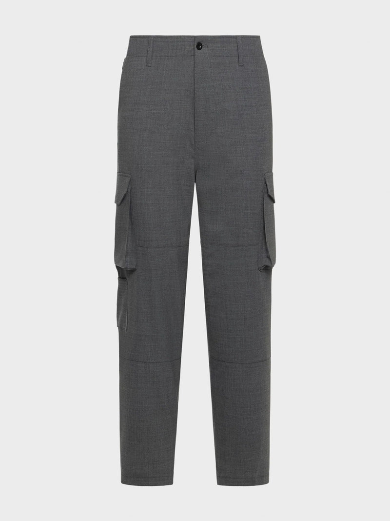 DEPARTMENT FIVE PANTALONE CARGO OVER FLEET GRIGIO