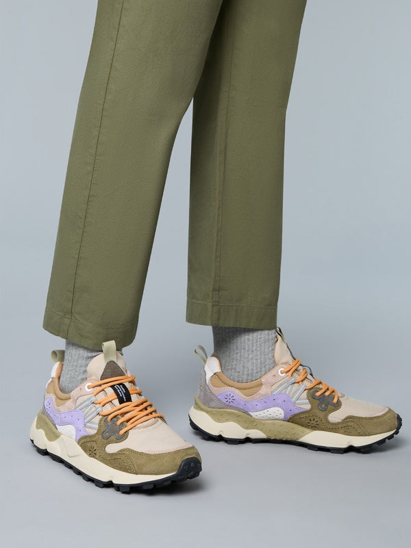 FLOWER MOUNTAIN SNEAKERS YAMANO 3 MILITARE