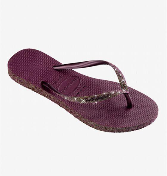 havaianas SLIM SPRKLE41469372967AUBERGINE