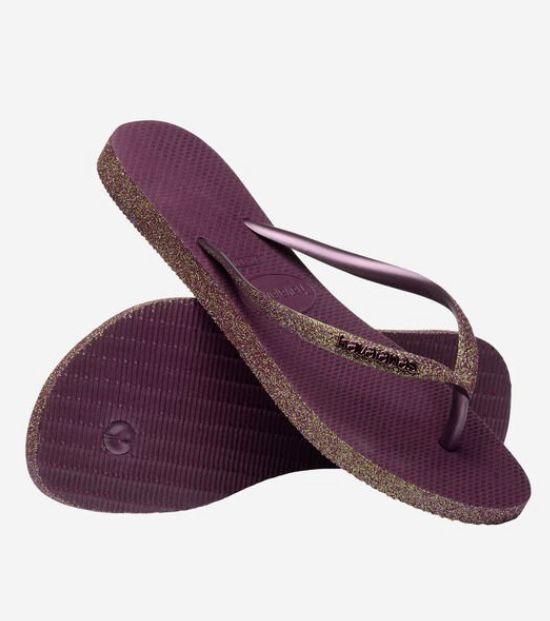 havaianas SLIM SPRKLE41469372967AUBERGINE