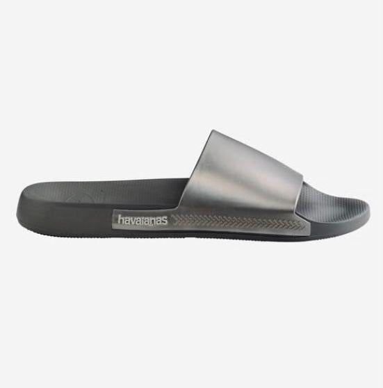 havaianas SLIDE METAL414713135445178STEEL GREY