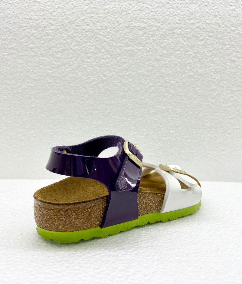 BIRKENSTOK kids RIOBIANCO\VIOLA