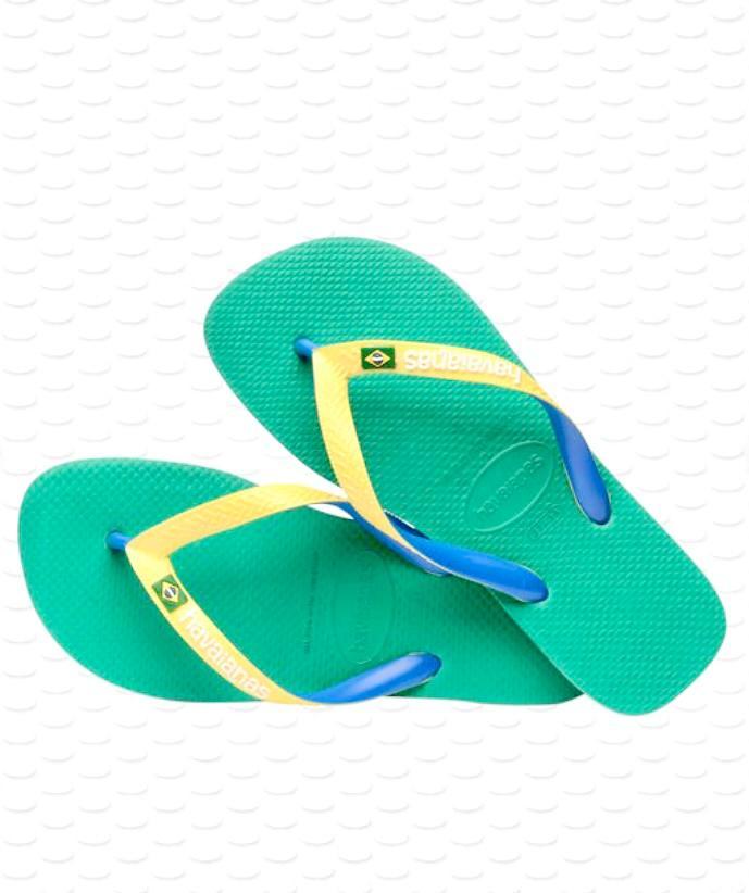 havaianas BRASIL MIX41232062078TROPICAL GREEN